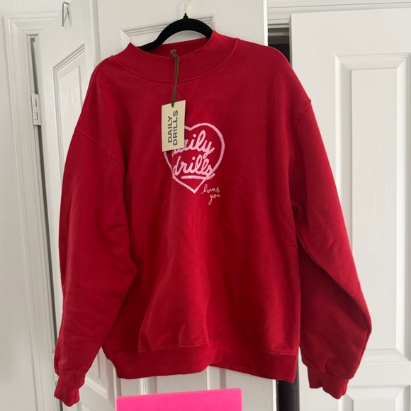 Daily Drills Sweaters - Daily Drills Valentine Fleece and Super Shorts